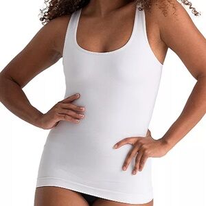 Shapermint White Tank Top for Women